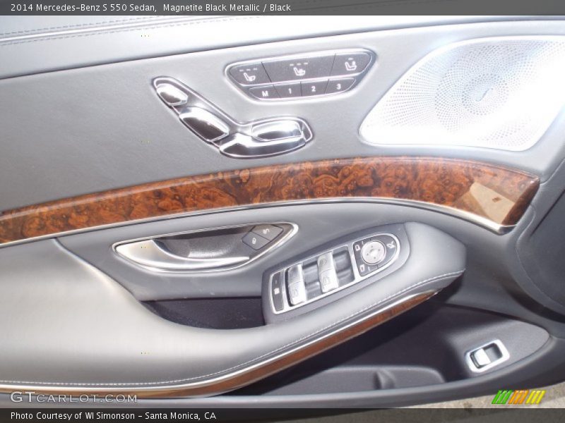 Magnetite Black Metallic / Black 2014 Mercedes-Benz S 550 Sedan