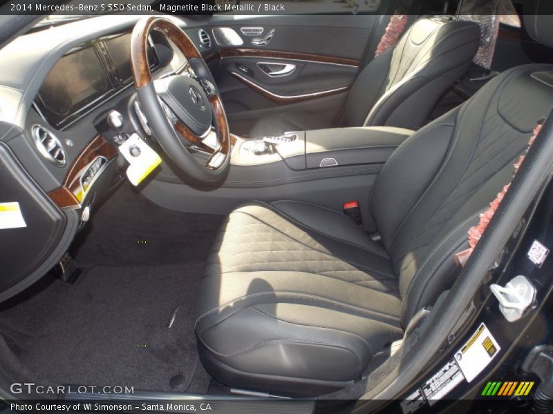 Magnetite Black Metallic / Black 2014 Mercedes-Benz S 550 Sedan