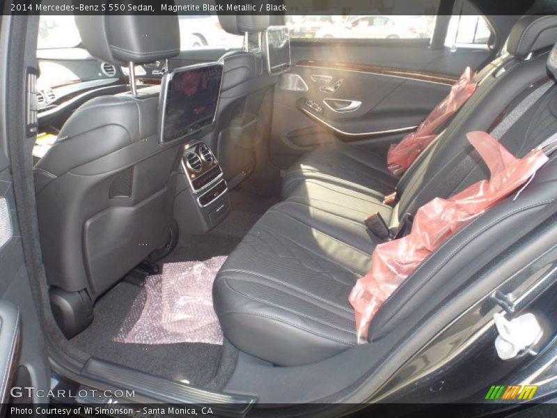 Magnetite Black Metallic / Black 2014 Mercedes-Benz S 550 Sedan
