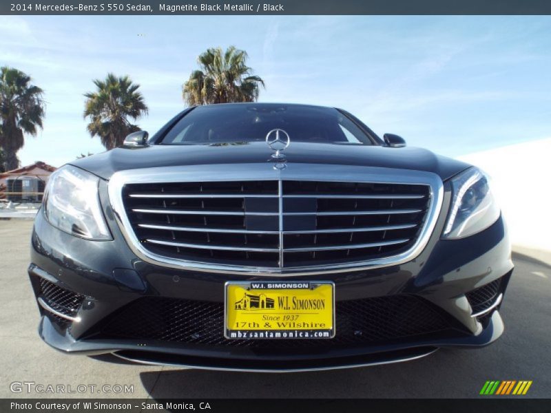 Magnetite Black Metallic / Black 2014 Mercedes-Benz S 550 Sedan