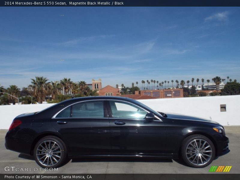 Magnetite Black Metallic / Black 2014 Mercedes-Benz S 550 Sedan