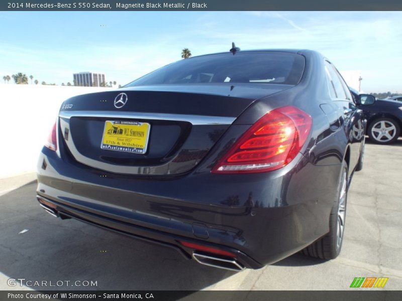 Magnetite Black Metallic / Black 2014 Mercedes-Benz S 550 Sedan