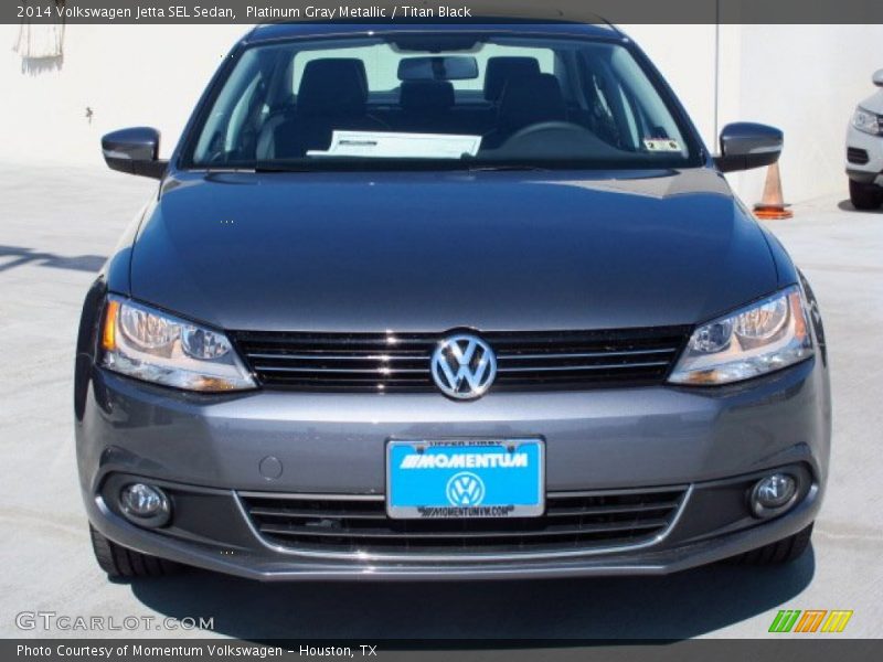 Platinum Gray Metallic / Titan Black 2014 Volkswagen Jetta SEL Sedan