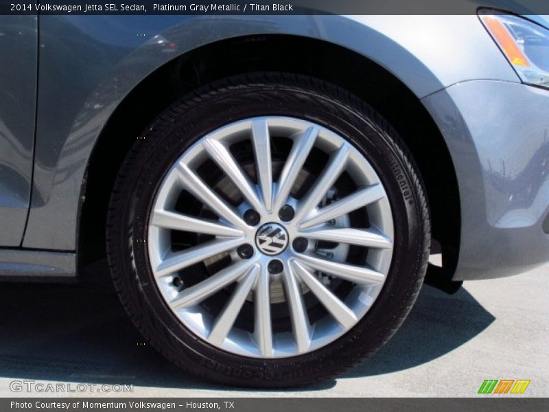 Platinum Gray Metallic / Titan Black 2014 Volkswagen Jetta SEL Sedan