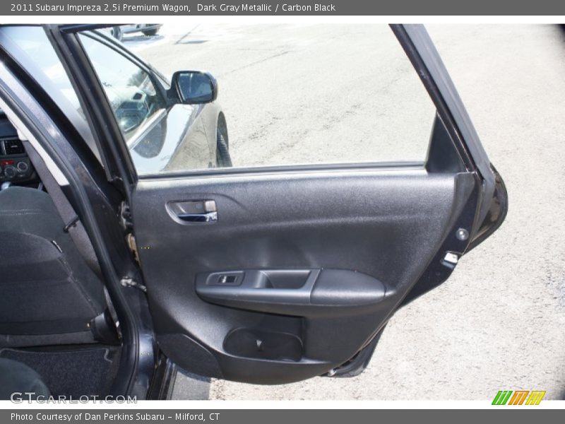 Dark Gray Metallic / Carbon Black 2011 Subaru Impreza 2.5i Premium Wagon