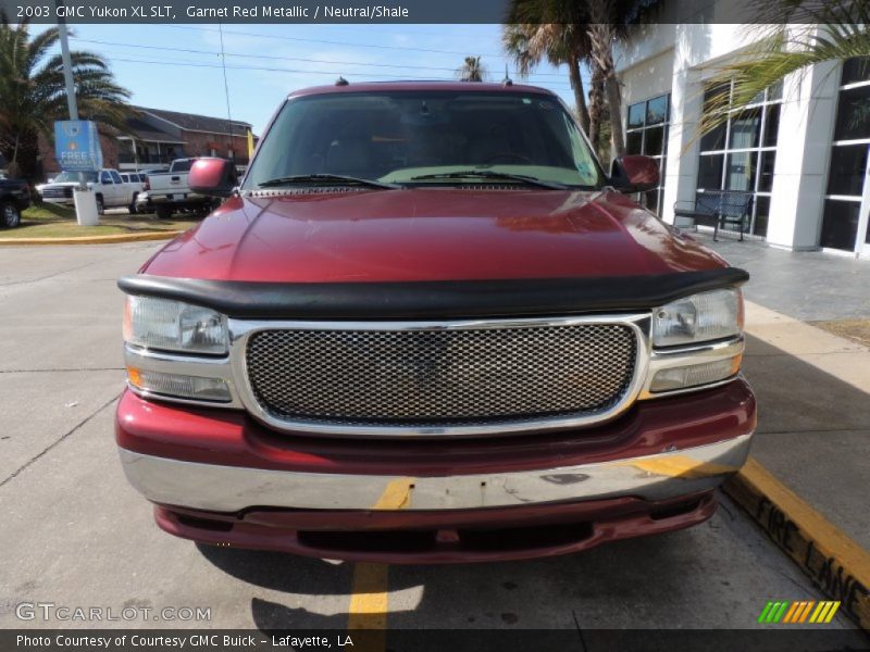 Garnet Red Metallic / Neutral/Shale 2003 GMC Yukon XL SLT