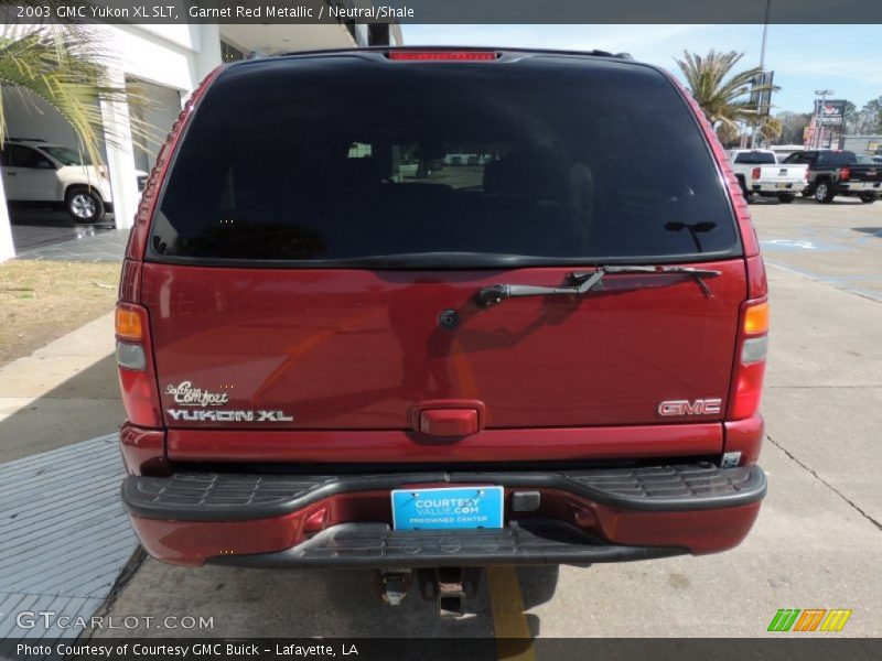 Garnet Red Metallic / Neutral/Shale 2003 GMC Yukon XL SLT