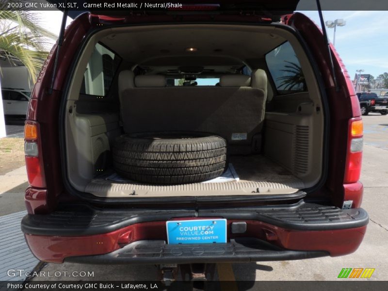 Garnet Red Metallic / Neutral/Shale 2003 GMC Yukon XL SLT