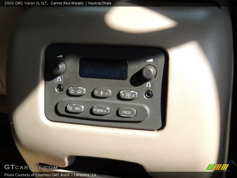Garnet Red Metallic / Neutral/Shale 2003 GMC Yukon XL SLT