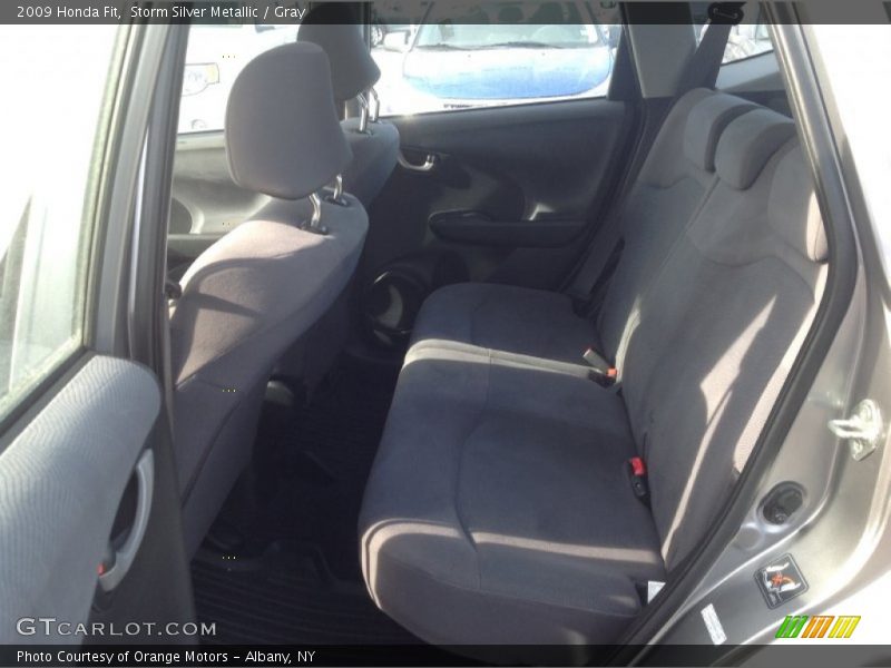 Storm Silver Metallic / Gray 2009 Honda Fit