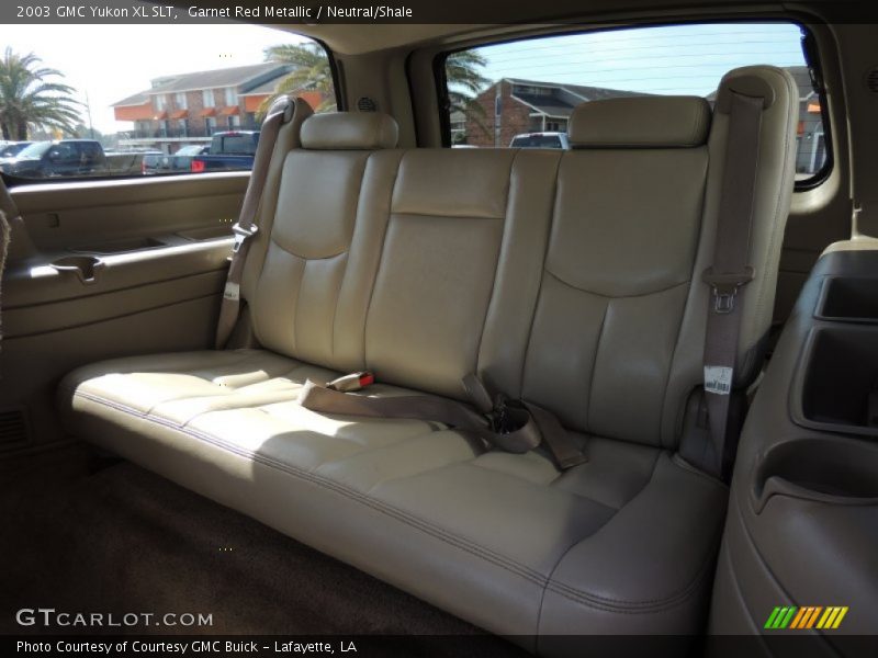 Garnet Red Metallic / Neutral/Shale 2003 GMC Yukon XL SLT
