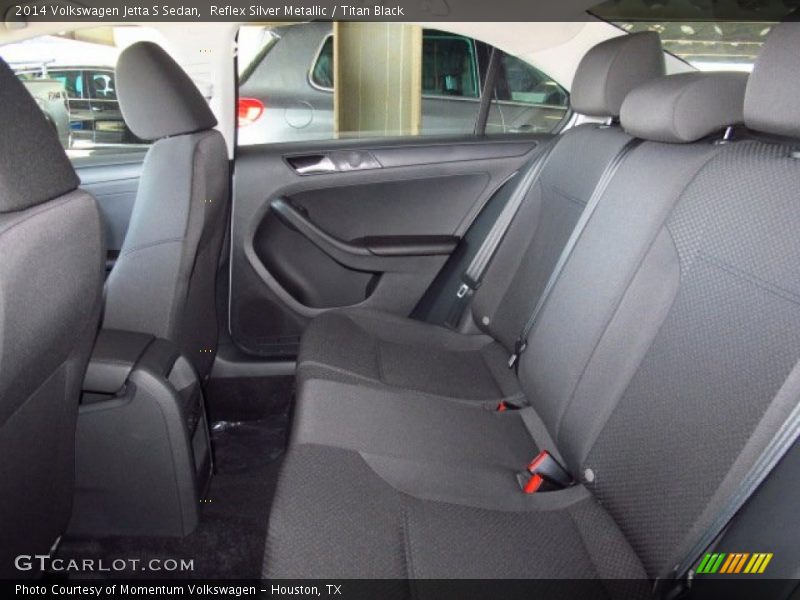 Reflex Silver Metallic / Titan Black 2014 Volkswagen Jetta S Sedan
