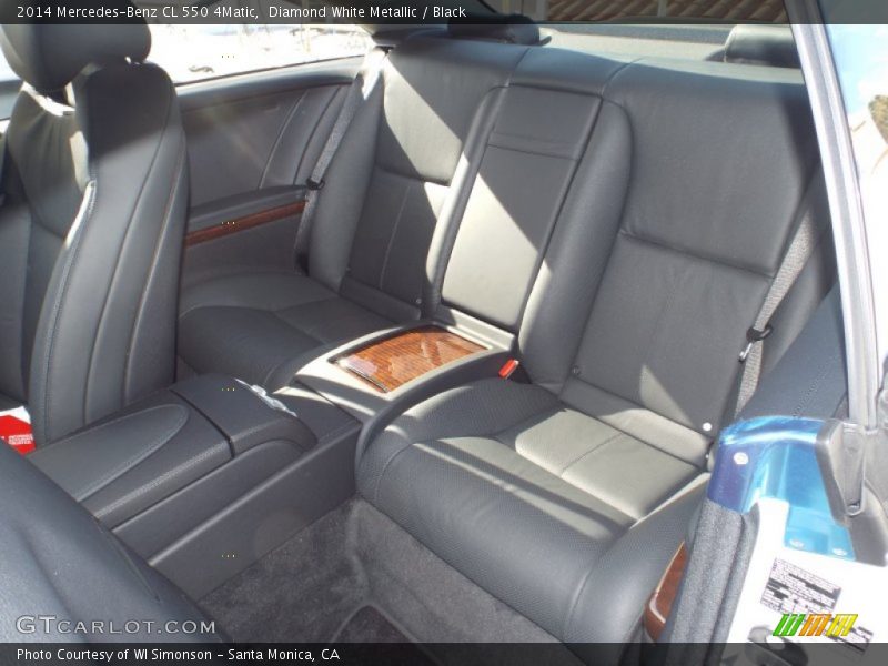Rear Seat of 2014 CL 550 4Matic