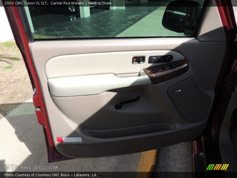 Garnet Red Metallic / Neutral/Shale 2003 GMC Yukon XL SLT