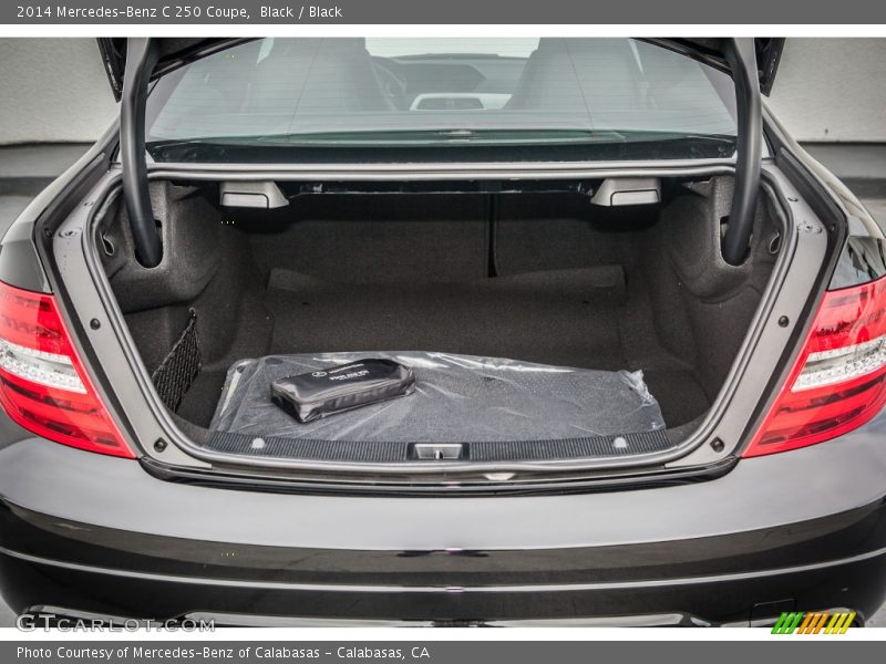 Black / Black 2014 Mercedes-Benz C 250 Coupe