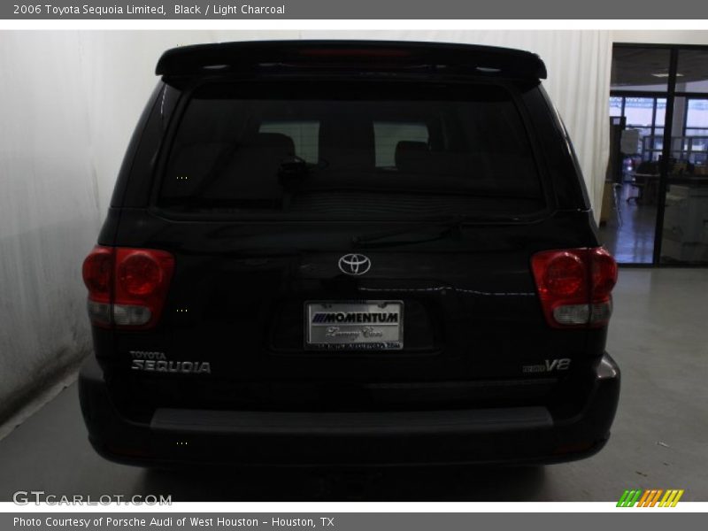 Black / Light Charcoal 2006 Toyota Sequoia Limited