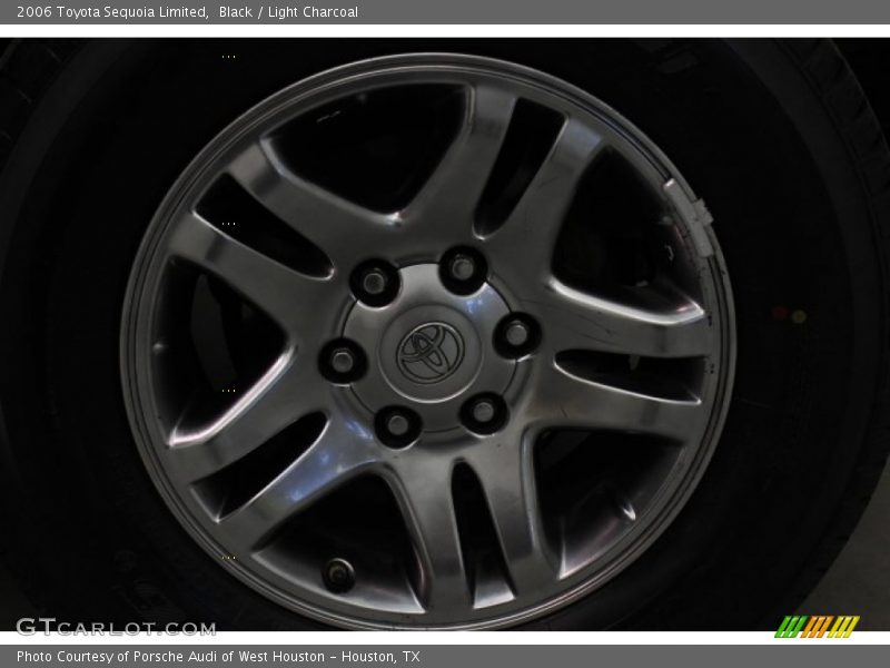 Black / Light Charcoal 2006 Toyota Sequoia Limited