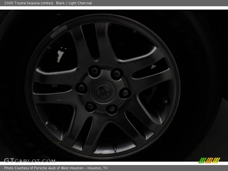 Black / Light Charcoal 2006 Toyota Sequoia Limited