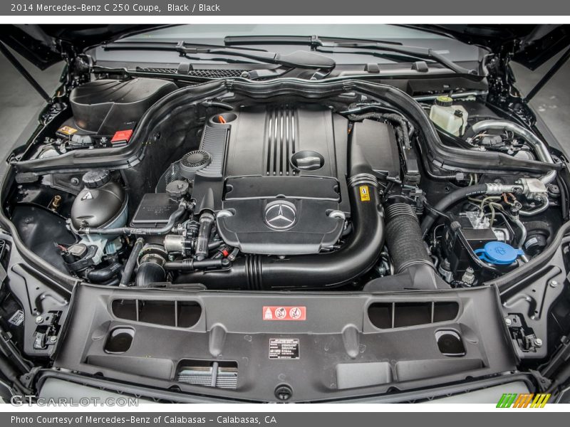 Black / Black 2014 Mercedes-Benz C 250 Coupe
