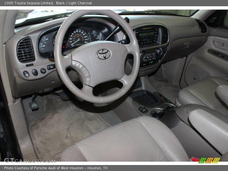 Black / Light Charcoal 2006 Toyota Sequoia Limited