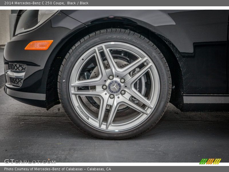 Black / Black 2014 Mercedes-Benz C 250 Coupe