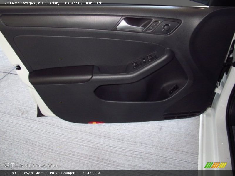 Pure White / Titan Black 2014 Volkswagen Jetta S Sedan