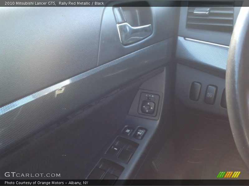 Rally Red Metallic / Black 2010 Mitsubishi Lancer GTS