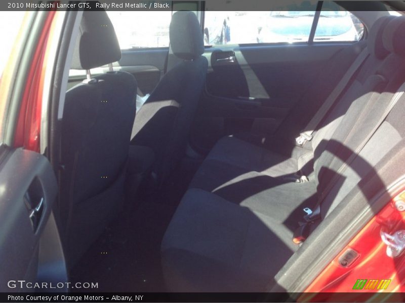 Rally Red Metallic / Black 2010 Mitsubishi Lancer GTS