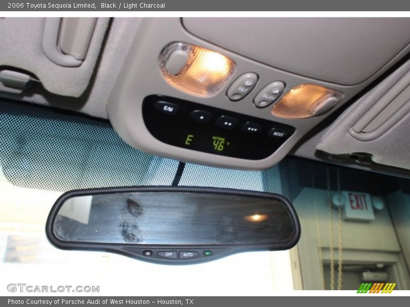 Black / Light Charcoal 2006 Toyota Sequoia Limited