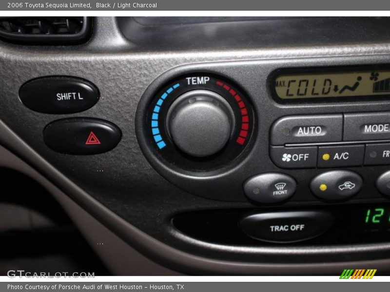 Black / Light Charcoal 2006 Toyota Sequoia Limited