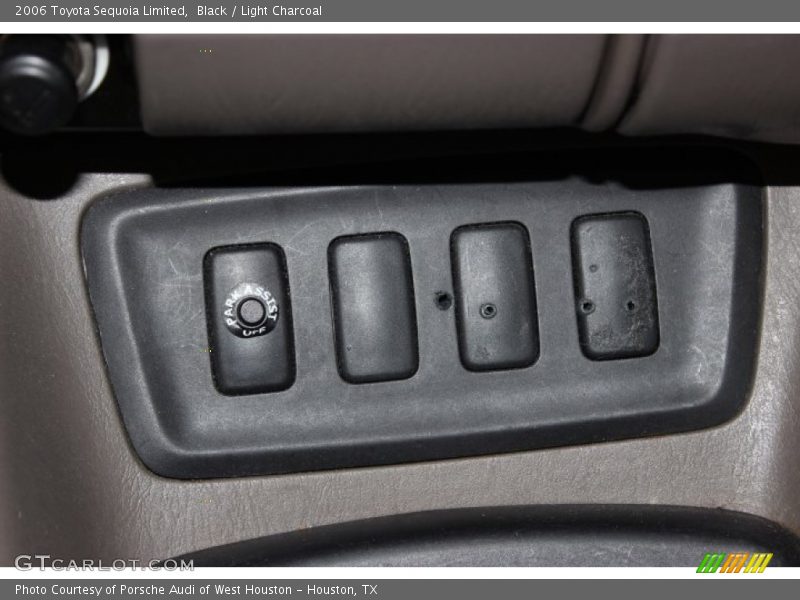 Black / Light Charcoal 2006 Toyota Sequoia Limited