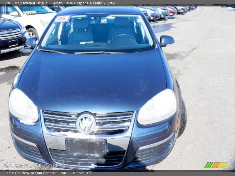 Blue Graphite Metallic / Grey 2005 Volkswagen Jetta 2.5 Sedan