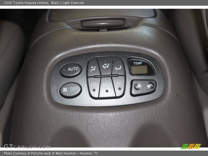 Black / Light Charcoal 2006 Toyota Sequoia Limited