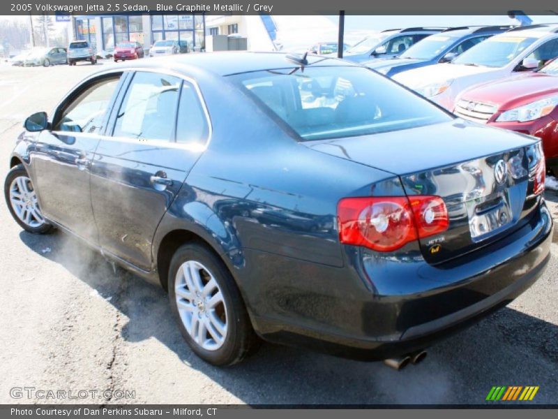 Blue Graphite Metallic / Grey 2005 Volkswagen Jetta 2.5 Sedan