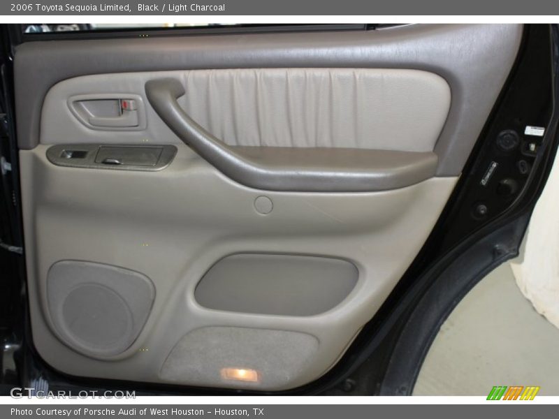 Black / Light Charcoal 2006 Toyota Sequoia Limited