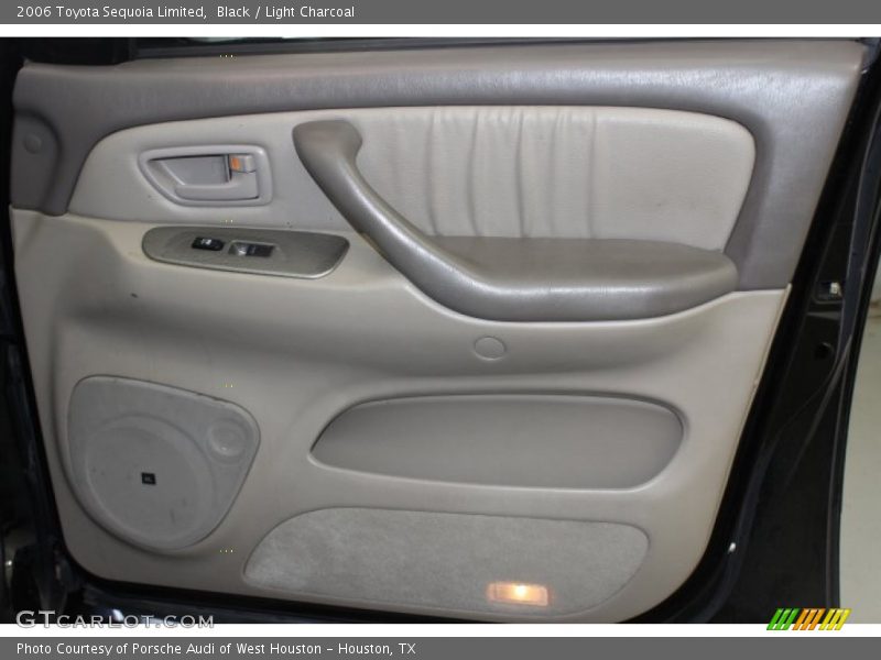 Black / Light Charcoal 2006 Toyota Sequoia Limited
