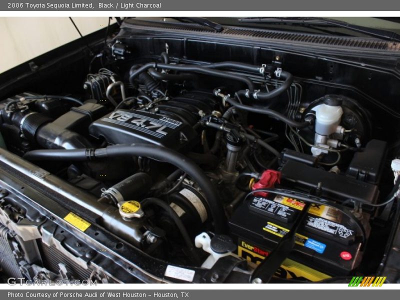 Black / Light Charcoal 2006 Toyota Sequoia Limited