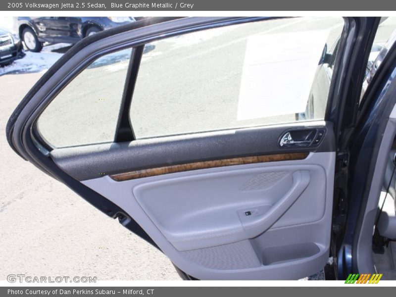 Blue Graphite Metallic / Grey 2005 Volkswagen Jetta 2.5 Sedan