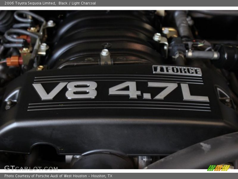 Black / Light Charcoal 2006 Toyota Sequoia Limited