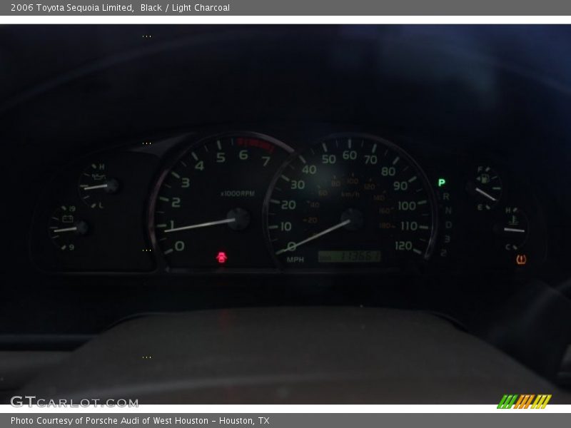 Black / Light Charcoal 2006 Toyota Sequoia Limited