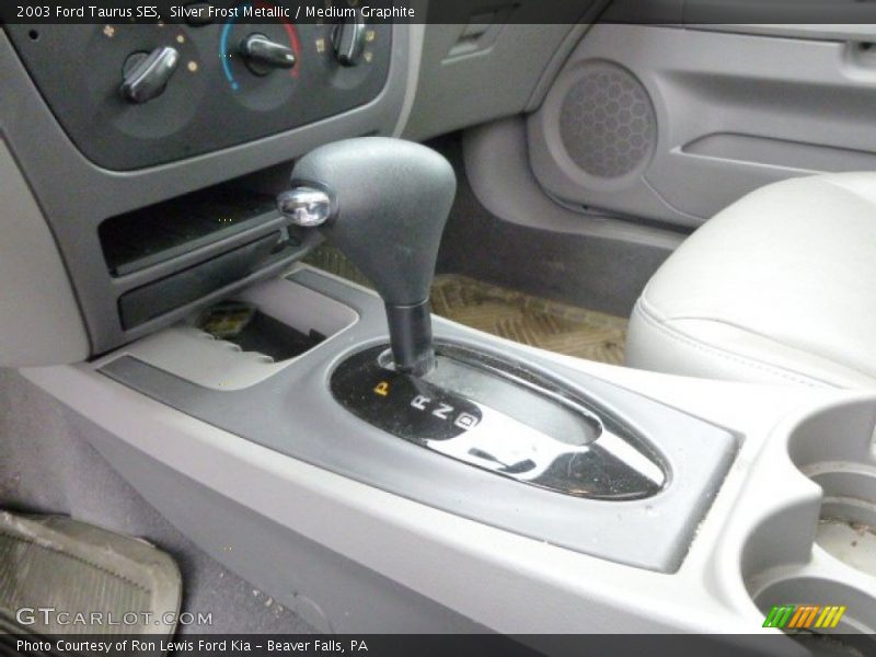 Silver Frost Metallic / Medium Graphite 2003 Ford Taurus SES