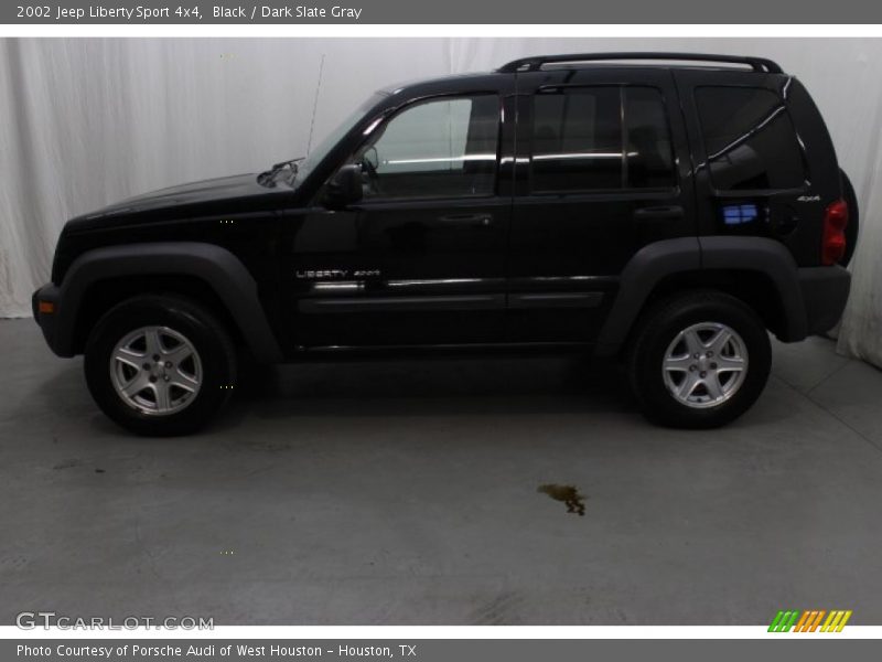 Black / Dark Slate Gray 2002 Jeep Liberty Sport 4x4