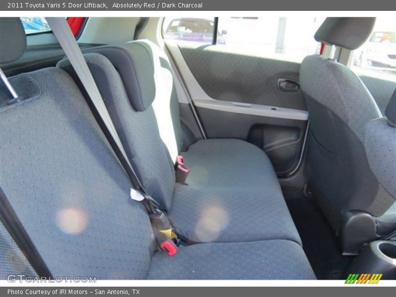 Absolutely Red / Dark Charcoal 2011 Toyota Yaris 5 Door Liftback