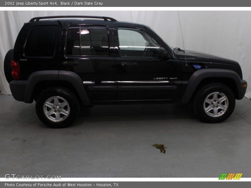 Black / Dark Slate Gray 2002 Jeep Liberty Sport 4x4