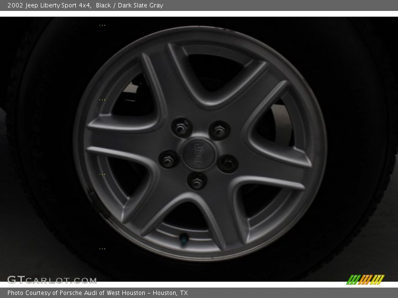 Black / Dark Slate Gray 2002 Jeep Liberty Sport 4x4