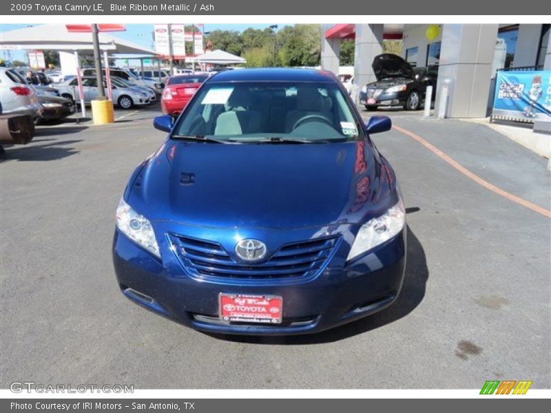 Blue Ribbon Metallic / Ash 2009 Toyota Camry LE