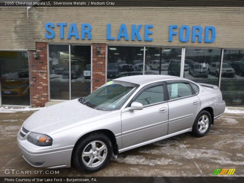 Silverstone Metallic / Medium Gray 2005 Chevrolet Impala LS