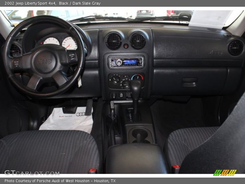 Black / Dark Slate Gray 2002 Jeep Liberty Sport 4x4