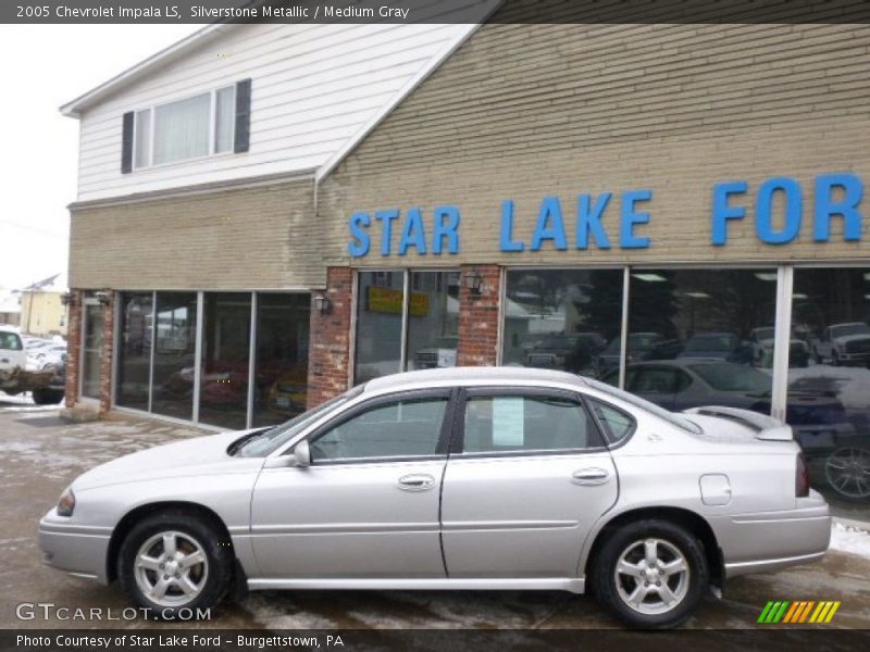 Silverstone Metallic / Medium Gray 2005 Chevrolet Impala LS