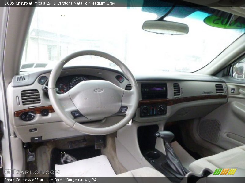 Silverstone Metallic / Medium Gray 2005 Chevrolet Impala LS